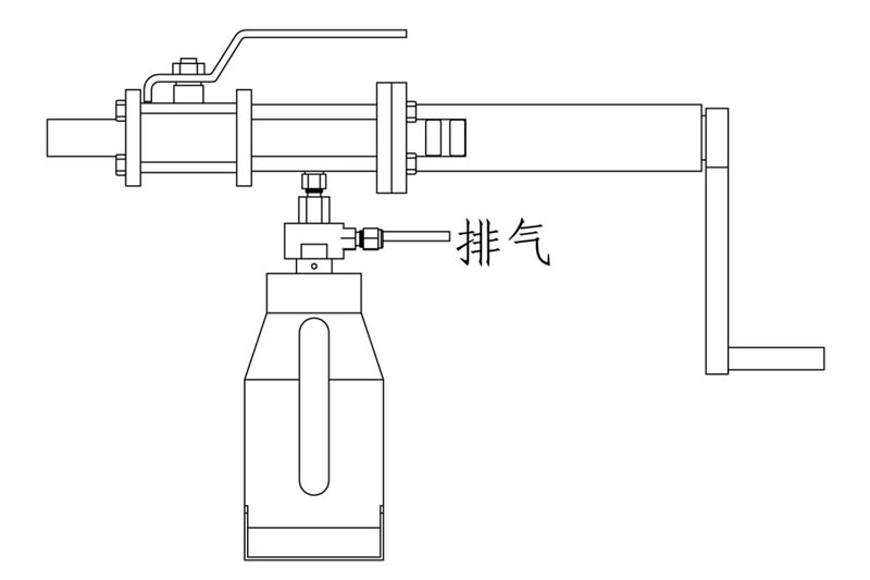 WH-21Z8型在线取样器（密闭式耐压瓶）