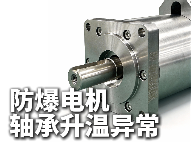 防爆电机运行时轴承温度异常升高，可能的原因有哪些？如何排查？