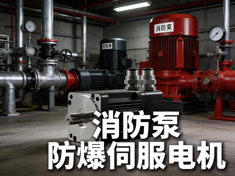 消防泵和应急泵，关键时刻电机掉链子怎么办？防爆伺服电机给出了答案