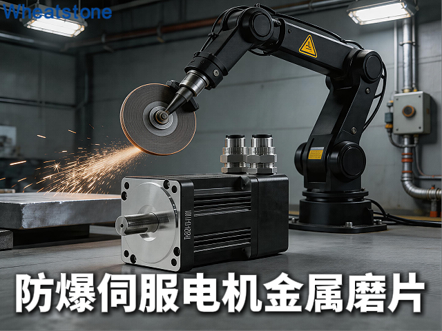 机器人金属打磨防爆伺服电机：惠斯通IIIC级方案让导电粉尘不再是“隐形炸弹”