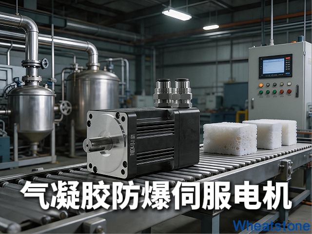 气凝胶生产线防爆伺服电机：惠斯通如何为“超级隔热材料”筑起安全与精度双防线