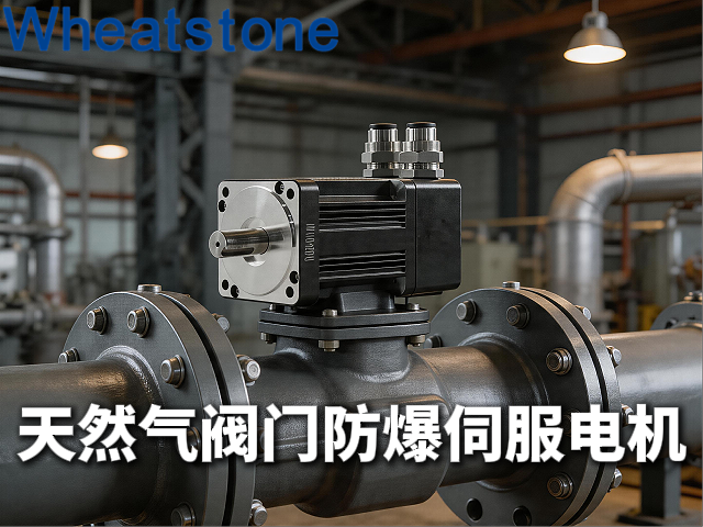 天然气阀门执行器防爆伺服电机：惠斯通让管道开闭更安全、更精准、更可靠