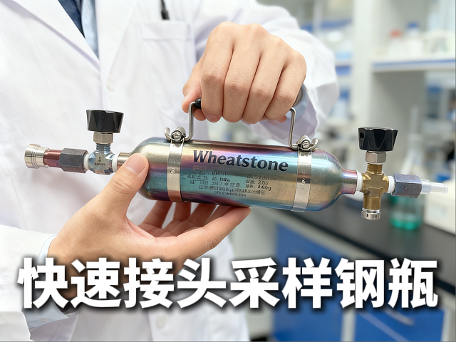 快速接头采样钢瓶在LNG行业：惠斯通如何用“一键操作”破解液化天然气采样难题