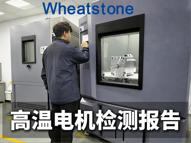 高温电机测试报告为什么总是一笔糊涂账？——惠斯通一站式定制与全流程检测，让温升数据“有据可依”