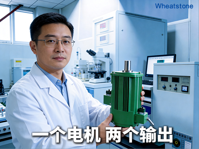 一个电机，两个输出——双出轴伺服电机的硬核优势与应用场景全解析