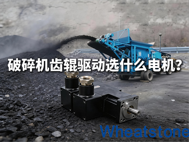 破碎机齿辊驱动选什么电机？惠斯通防爆伺服电机以硬核过载力应对冲击工况