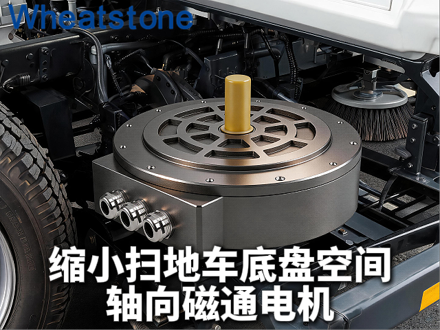 底盘空间寸土寸金，惠斯通轴向磁通电机让清扫车“装得更多、跑得更远”