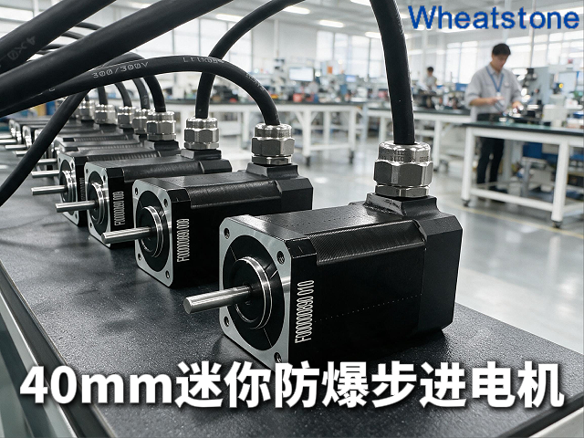 手掌大小的IIC级防爆，惠斯通40mm防爆步进电机为微型精密设备装上“安全心脏”