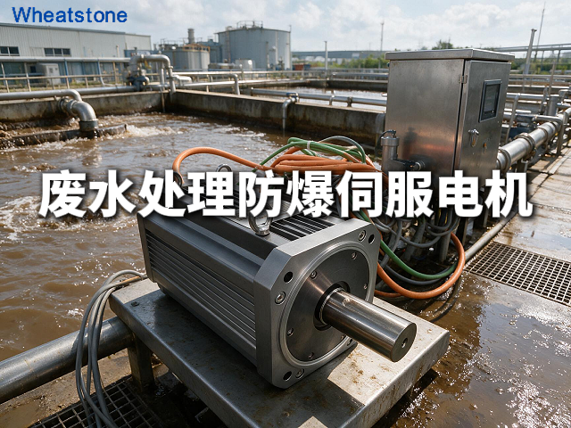 台风天污水处理厂被淹，惠斯通IP68防爆伺服电机在水下连续运转72小时