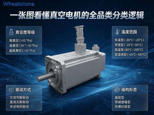 一张图看懂真空电机的全品类分类逻辑