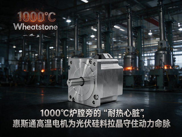 1000℃炉膛旁的“耐热心脏”，惠斯通高温电机为光伏硅料拉晶守住动力命脉