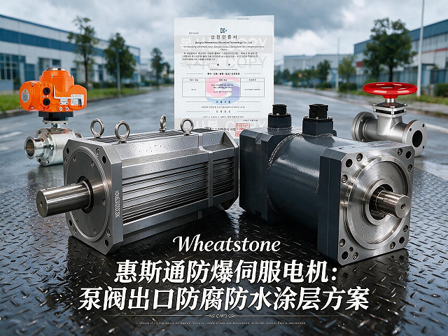惠斯通防爆伺服电机：泵阀出口防腐防水涂层方案