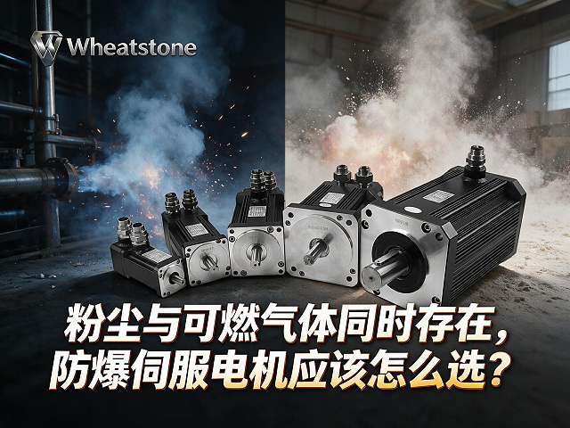粉尘与可燃气体同时存在，防爆伺服电机应该怎么选？