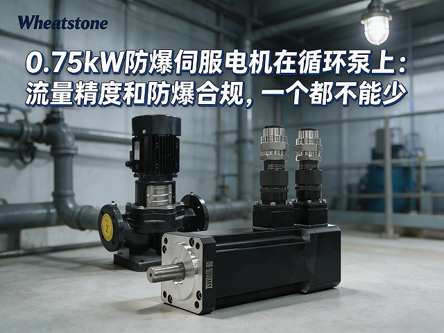 0.75kW防爆伺服电机在循环泵上：流量精度和防爆合规，一个都不能少
